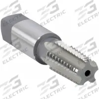 OSG Pipe and Conduit Thread Tap: 1/8"-27 NPT/ANPT, 5 Flute, Interrupted Thread, High Speed Steel (MPN 1315200)