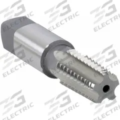 OSG Pipe and Conduit Thread Tap: 1/8"-27 NPT/ANPT, 5 Flute, Interrupted Thread, High Speed Steel (MPN 1315200)