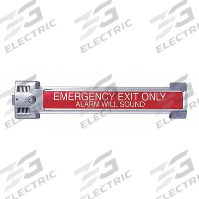 VON DUPRIN Exit Device: 48 in Max Door Wd - Rim Push Bars