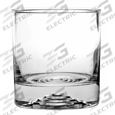 ITI Rocks Glass: Malaga, 10 1/4 oz Capacity, Clear, Glass, 3 3/8 in Overall Ht - Glassware