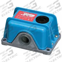 ROBERTSHAW Vibration Switch: SPDT, 7 A @ 460 V, Manual/Remote Electrical, Mechanical (MPN 6000-002). Key specifications — Series: 6000; Reset Type: Remote Electrical; Brand: ROBERTSHAW; AC Contact Rating: 7 A @ 460 V; Contact Form: SPDT; Sensor Type: Mechanical; Environment & Applications: Outdoor-Rated.