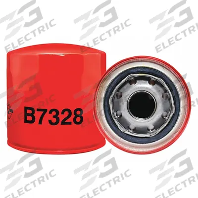 BALDWIN FILTERS Oil Filter: B7328, M27 x 2.0 Thread Size, 3 7/8 in Overall Ht - Spin-On Oil Filters
