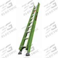 LITTLE GIANT Extension Ladder: 20 ft Ladder Size, Fiberglass, 300 lb Load Capacity, 36 lb Wt (MPN 18720). Key specifications — Color: Green; Brand: LITTLE GIANT; Removable Fly: Fixed.
