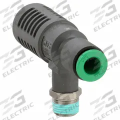 SMC Speed Exhaust Control Valve: Tee Fitting, Screw, 1/8 in Valve Body Size, 1/4 in Tube, Meter Out (MPN ASV310F-N01-07S). Key specifications — attr947203: Stainless Steel; attr947205: SMC.