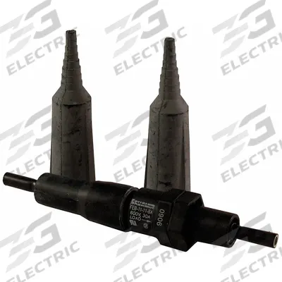 MERSEN In-Line Fuse Holder: Non-Rejection Block Style, 1 Pole, 600 V AC Rating - Fuse Holders for Class CC & Midget Fuses