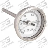 APPROVED VENDOR Dial Thermometer: 0°F to 250°F, ±1%@ 41 to 200°F, ±1.5%Otherwise Accuracy (MPN 1NFW6). Key specifications — Accuracy: ±1 % @ 41 to 200 °F, ±1.5 % Otherwise; Brand: APPROVED VENDOR.