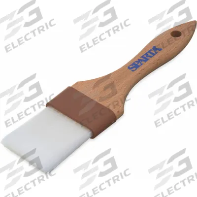 SPARTA Pastry Brush: Nylon Bristle, 2 in Bristle Wd, 8 1/4 in Overall Lg, Flat - Pastry Brushes