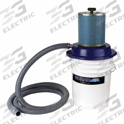 GUARDAIR Contain-It Kit: Compatible with 1500/1510/1548 - Air-Powered Vacuum Gun Accessories