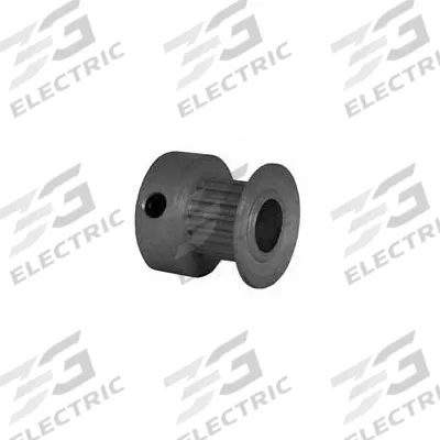 Dayton Timing Pulley: Modified Curvilinear, Fixed, For GT Timing Belt Section - GT Section Fixed-Bore Timing Pulleys with Hub