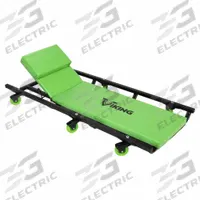 Creeper: Heavy-Duty, Adjustable, 400 lb Max Load Capacity, 40.8 in Ht Range (MPN 57102). Key specifications — Frame Material: Steel; Seat Adjustability: Adjustable; Height Range: 40.8 in; Duty Rating: Heavy-Duty; Dimensions: 17 in x 4.4 in; Headrest Style: Adjustable; Brand: AMERICAN FORGE & FOUNDRY.