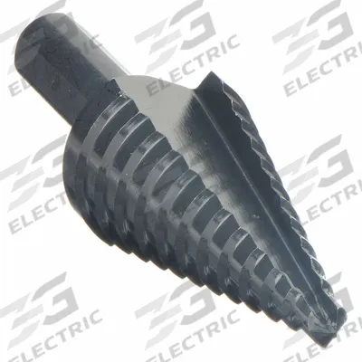 APPROVED VENDOR Step Drill Bit: 3/16" to 7/8", Black Oxide HSS - High-Speed Steel Step Drill Bits