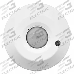 LEVITON Smart Ceiling Mount Sensor: LED, Passive Infrared (PIR), 120 to 277V AC, Ceiling, White (MPN ACS15-DIW). Key specifications — attr992879: 120 to 277V AC; attr992891: LEVITON; attr992868: 8A LED/Electronic Ballast, 800W (VA) Tungsten Ballast; attr1024350: Leviton.