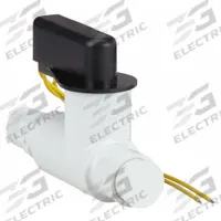 LITTLE GIANT In-Line Switch: In-Line, Float, Normally Open, 24V AC, 2 Wires, Hardwired (2 Wire) (MPN 599125). Key specifications — Switch Operation: Normally Open; UL Rating: UL 508; Nameplate Voltage: 24V AC; Manufacturer Part Number: 599125; Compatible with Series: ACS-4; Brand: LITTLE GIANT; Full Load Current: 5 A; For Alarm Type: Audio.