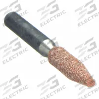 NORTON Vitrified Mounted Point: 1/4 in Dia, Aluminum Oxide, 60 Grit, A15 (MPN 61463624391). Key specifications — Shape: A15; Brand: NORTON.