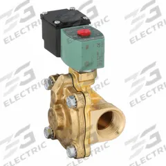 REDHAT Solenoid Valve: 2-Way, Normally Closed, 1 in Pipe Size, 110V AC/120V AC, Watertight, NBR Seal (MPN JKF8210G004). Key specifications — Pipe Size: 1 in; Voltage: 110V AC; Brand: REDHAT; Coil Enclosure: Watertight.