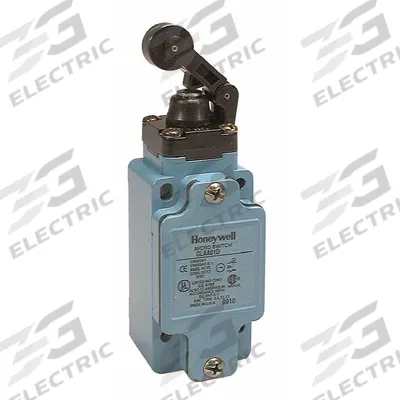 Honeywell Non Plug-In Limit Switch: Roller Arm Plunger, Metallic - Top-Mount Roller-Plunger Limit Switches with Lever Arms