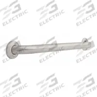 FRANKLIN BRASS Wall Grab Bar: Straight, 24 in Lg, 1 1/2 in Dia, Stainless Steel, Unfinished (MPN 5624). Key specifications — Brand: FRANKLIN BRASS.