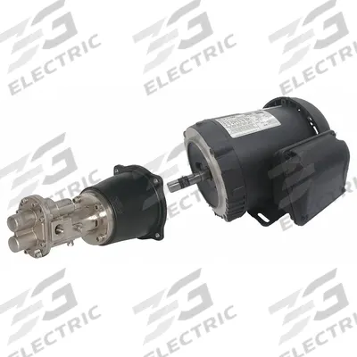 Dayton Rotary Gear Pump: Direct Drive, 1 1/2 hp Horsepower, 230/460V AC - Direct-Drive Rotary Gear Pumps