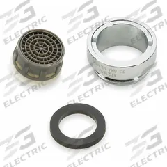 SLOAN Outlet: 2.2 gpm Flow Rate, Aerated Flow Outlet, Metal, Chrome Finish, M24 Connection Size (MPN SFP-24). Key specifications — Material: Metal; Product Type: Outlet; Connection Size: M24; Brand: SLOAN.