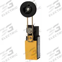 EATON Roller Lever Plunger Limit Switch: LS-Titan Series, 1NO/1NC, Roller Lever (MPN LS-S11S-RLA40R). Key specifications — Brand: EATON; Manufacturer Part Number: LS-S11S-RLA40R; Series: LS-Titan; Switch Action: Momentary/Momentary; Terminal Connection Type: Screw Terminals.