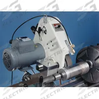 DYNABRADE Tool Post Grinder: 2 in x 48 in Belt Size, 460V AC, Three Phase, 3 hp HP (MPN 65753). Key specifications — attr312121: Three; attr325038: DYNABRADE; attr312119: 2 in x 48 in; attr312120: 460V AC.