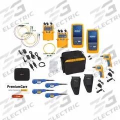 FLUKE NETWORKS Fiber Optic Tester: Fiber Optic Tester, CFM-100SI/GLD, Multi-Mode/Single-Mode. Key specifications — Brand: FLUKE NETWORKS; Product Type: Fiber Optic Tester; Fiber Mode Measured: Multi-Mode; End 1 Connection Type: MPO; Includes: USB Cable; Manufacturer Part Number: CFM-100SI/GLD.