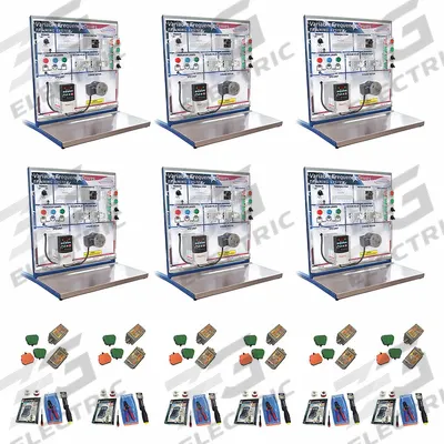 LEARNLAB Training System: Hands-On VFD - Variable Freq Motor Drive Training, Freestanding - Variable Frequency Drives Training Systems