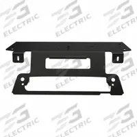 ECCO Third Brake Light Mount: Mounting Bracket, Black, Aluminum, 14 3/8 in Lg, 4 5/8 in Ht (MPN EZ3304B-WWG). Key specifications — Color: Black; Brand: ECCO; Compatible with Manufacturer Model Number: 2019+ Chevy Silverado, GMC Sierra 1500 (Single Cab Only); Material: Aluminum; Product Type: Mounting Bracket.