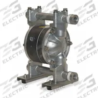 DAYTON Double Diaphragm Pump: 316 Stainless Steel Body, 1/2 in, NPT Connection, 12 gpm, PTFE Valve (MPN 6PY51). Key specifications — Brand: DAYTON; Seat Material: 316 SS; Check Valve Material: PTFE.