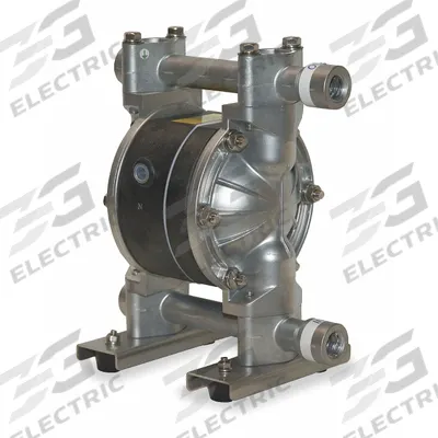 Dayton Double Diaphragm Pump: 316 Stainless Steel Body, 1/2 in, NPT Connection - Stainless Steel Housing AODD Pumps