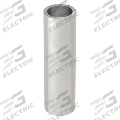 APPROVED VENDOR Spacer: #6 Screw Size, 1/4 in Overall Lg, Round, Aluminum, Plain, Aluminum - Aluminum Spacers