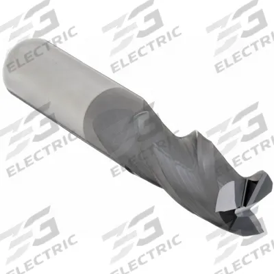 APPROVED VENDOR Square End Mill: Carbide, AlTiN Coated, 3 Flute, 5/32" Mill Dia, 9/16" LOC - General Purpose Carbide Square End Mills