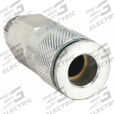 SPEEDAIRE Quick Connect Hose Coupling: 1/2 in Body Size, 1/2 in Hose Fitting Size - Industrial Interchange Brass/Steel Quick-Connect Air Coupling Bodies