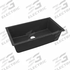 ELKAY Sink: 33 in Overall Lg, 18 1/2 in Overall Wd, 9 1/2 in Bowl Dp, 30 1/4 in Bowl Lg, 1 Bowls (MPN ELGRU13322MB0). Key specifications — Brand: ELKAY; Color Family: Black.
