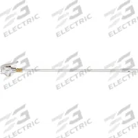 SPEEDAIRE Air Gun: Thumb-Lever Grip, Aluminum, 1/4 in Female NPT, 1 Nozzle(s), Straight, Focused (MPN 458J45). Key specifications — attr1328526: Aluminum; attr1328500: Safety Nozzle; attr1328508: SPEEDAIRE; attr1328515: No; attr1328533: Yes.