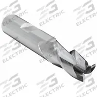 CLEVELAND Square End Mill: High Speed Steel, 3 Flute, 3/8" Mill Dia, 3/4" LOC, 2-1/2" OAL (MPN C39646)