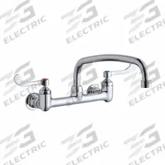 ELKAY Handle-Operated Faucet: Elkay®, Brass, Centerset, Wall, 2 Mounting Holes, 1.5 gpm Flow Rate (MPN LK940AT12T4H). Key specifications — Series: Elkay®; Brand: ELKAY.