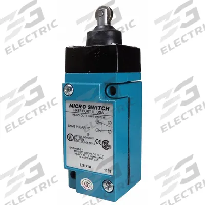 Honeywell Plug-In Limit Switch: Roller Plunger, Metallic, Momentary - Top-Mount Roller-Plunger Limit Switches