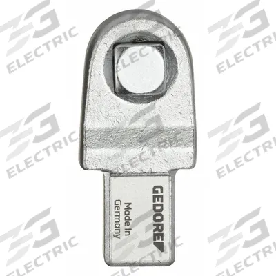 GEDORE Interchangeable Torque Wrench Head: 14mm x 18mm, 1/2 in Drive Size - Fixed Square Torque Wrench Heads