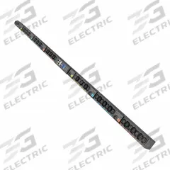 EATON TRIPP LITE PDU: Three-Phase, 42 Outlets, (18) C39/(24) C13, Metered, Remote-Monitored, 0 RU (MPN EVMAGU23X). Key specifications — attr928758: Universal; attr928730: EATON TRIPP LITE; attr1314318: Three-Phase; attr928761: (24) C13; attr928752: Vertical Rack; attr982487: Front or Side.