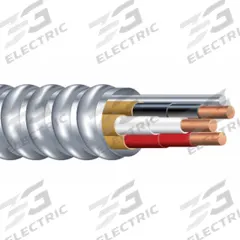 SOUTHWIRE Metal Clad Cable: 12 AWG, 2 Conductors, Copper, 1,000 ft, Galvanized Steel, Std, THHN (MPN 55274902). Key specifications — Brand: SOUTHWIRE.
