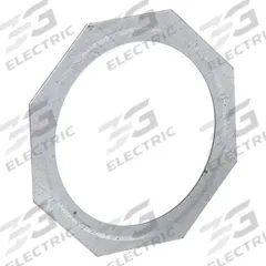 RACO Reducing Washer: 3 in x 2 1/2 in For Conduit Size, Steel, Silver, Fittings (MPN 1387). Key specifications — For Product Type: Fittings; Brand: RACO; For Conduit Size: 3 in x 2-1/2 in; Accessory Type: Reducing Washer; Color: Silver; Material: Steel.