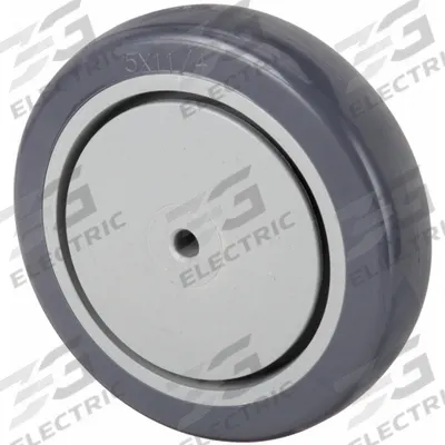 APPROVED VENDOR Caster Wheel: 5 in Wheel Dia., 1 1/4 in Wheel Wd, Polyurethane - Polyurethane Tread on Plastic Core Wheels