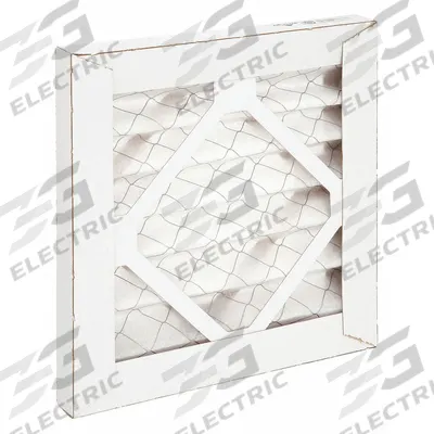 GRAINGER Pleated Air Filter: 8 in x 8 in x 1 in, MERV 8 - MERV 8 Pleated Air Filters