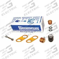 SIMMONS Hydrant Repair Kit: 4800LF/5800LF/6800LF/800LF/800SB, Cast Iron/Galvanized Steel, Blue (MPN 850SB). Key specifications — Product Type: Hydrant Repair Kit; Material: Galvanized Steel; Color/Finish: Blue; Includes: Flow Lock Wheel; Brand: SIMMONS.