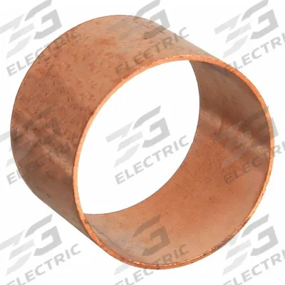 NIBCO Sweat Fitting Coupling: 2 in CTS x 2 in CTS, Cup x FTG, No Center Stop - Drain, Waste & Vent Wrot Copper & Bronze Tube Fittings
