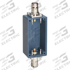 POMONA Shielded Box: Blue, Die-Cast Aluminum, 1 in x 2 in x 1 in, Knockouts Not Included (MPN 2390). Key specifications — Color: Blue; Includes: Screws; Brand: POMONA.