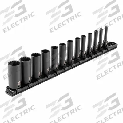 TEKTON Impact Socket Set: 1/4 in Drive Size, Small Set (0-50 pieces) Set Size - SAE Impact Socket Sets