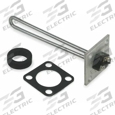 APPROVED VENDOR Water Heater Element: 4,500 W, 240V AC, Flange - Long-Lasting Heating Elements