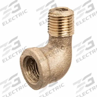 APPROVED VENDOR Metal Pipe Elbow: 90° Elbow, 3 in x 3 in - Threaded Low-Pressure Pipe Fittings for Potable Water